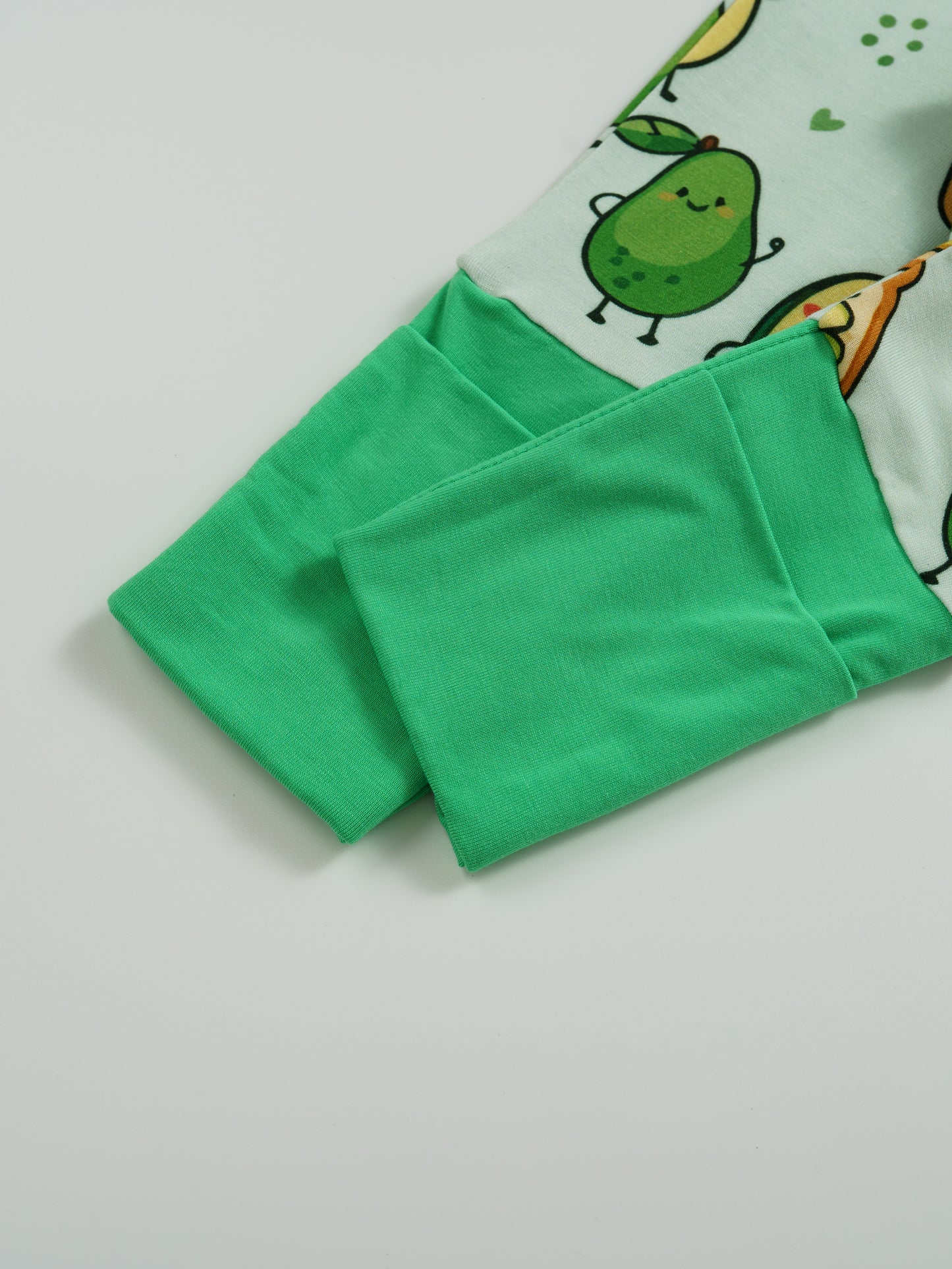 Avacado Toasties – Avocado Bamboo Zipper Sleeper – Without Grippers