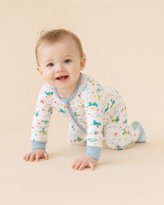Little Aviators – Airplane Themed Toddler Pajama Set