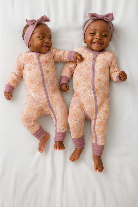 Peony Pink – Matching Floral Pajama Set