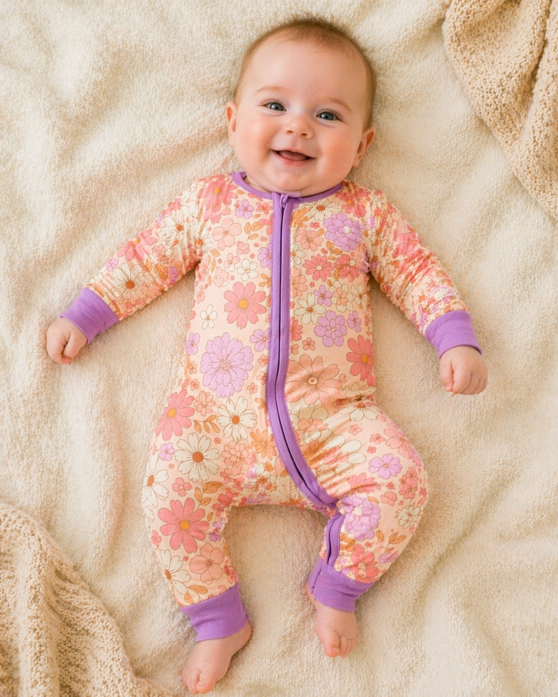 Peony Pink – Matching Floral Pajama Set