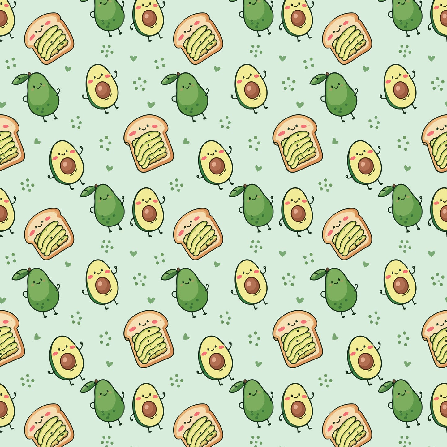 Avo Toast Buddies – Avocado Baby Pajama Onesie