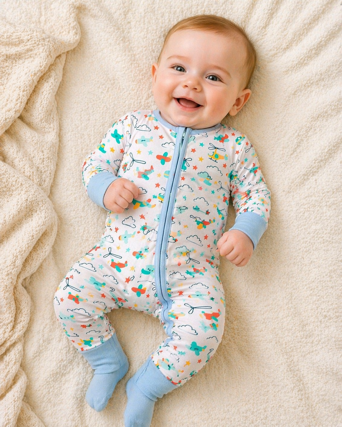 Little Aviators – Airplane Themed Toddler Pajama Set