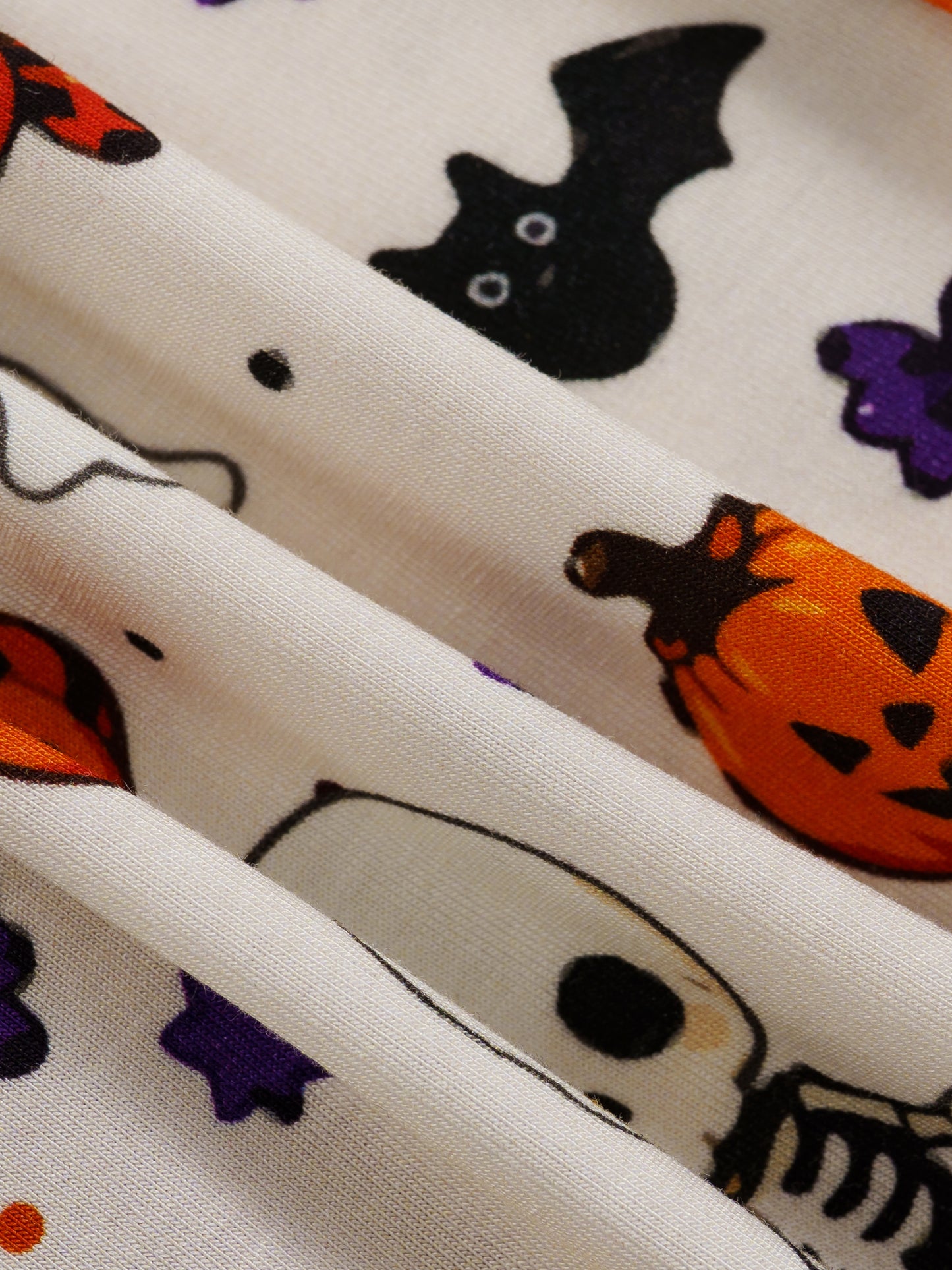 Spooky Snuggles – Halloween Bamboo Zipper Sleeper – With Grippers