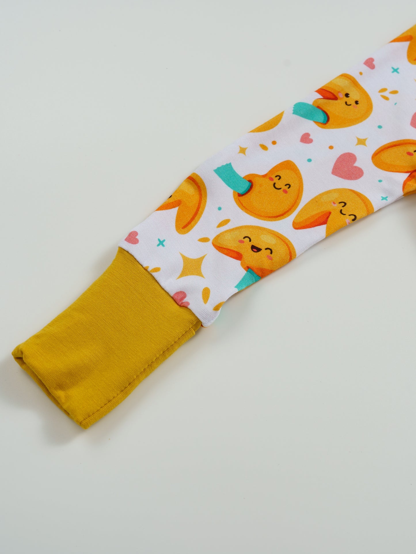 Fortune Cookies – Sweet Treat Bamboo Zipper Sleeper – Without Grippers