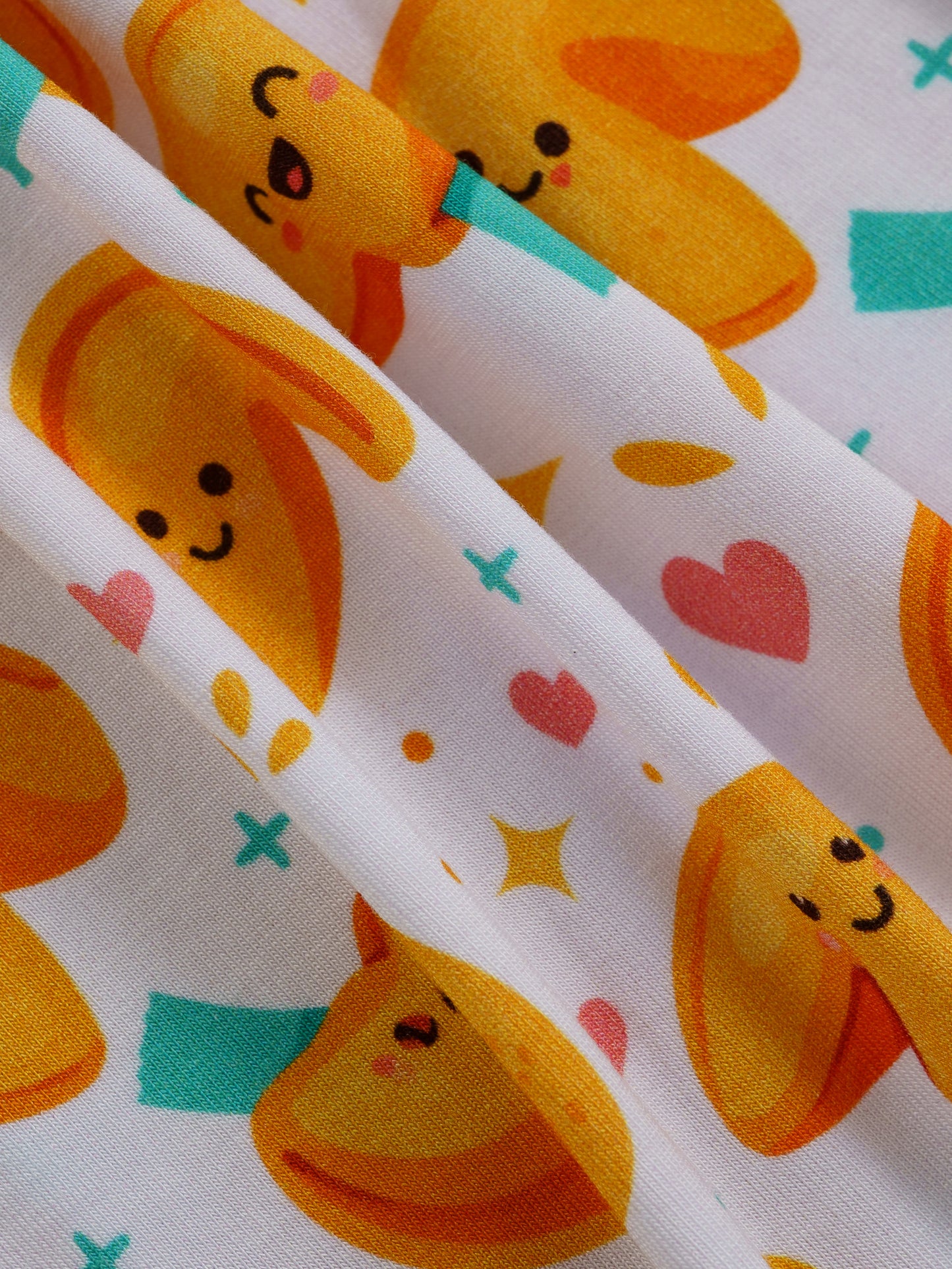 Fortune Cookies – Sweet Treat Bamboo Zipper Sleeper – Without Grippers