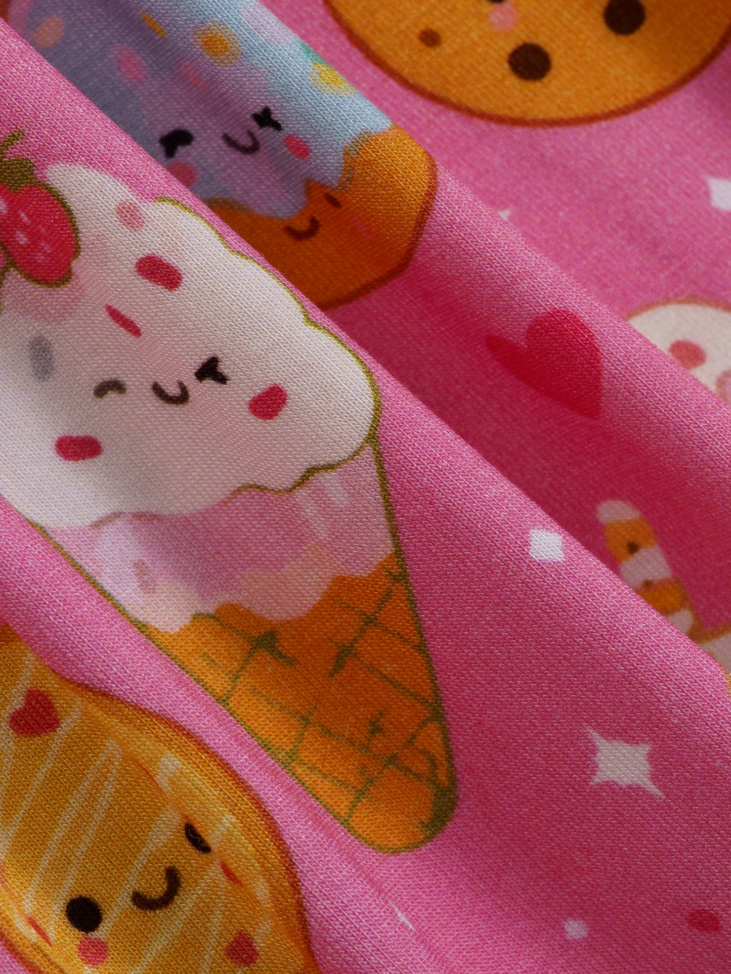Donut Dreams – Sweet Treat Bamboo Zipper Sleeper – Without Grippers