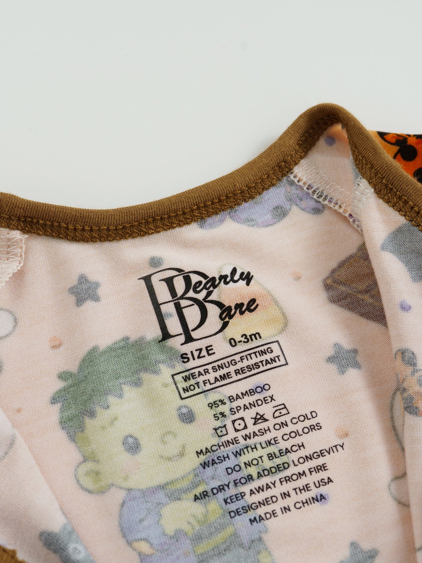 Skeleton Sweeties – Halloween Bamboo Zipper Sleeper – Without Grippers