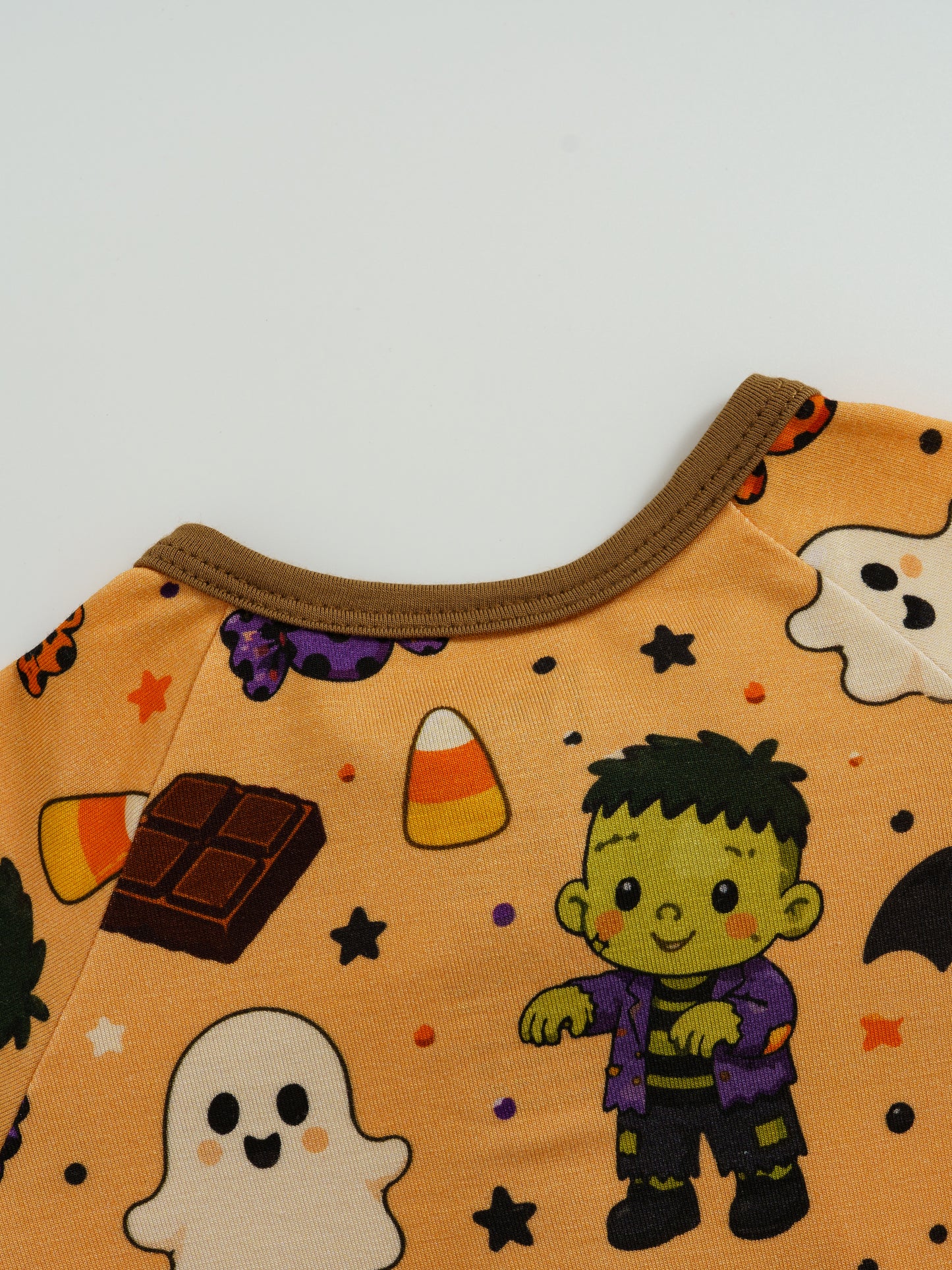 Skeleton Sweeties – Halloween Bamboo Zipper Sleeper – Without Grippers