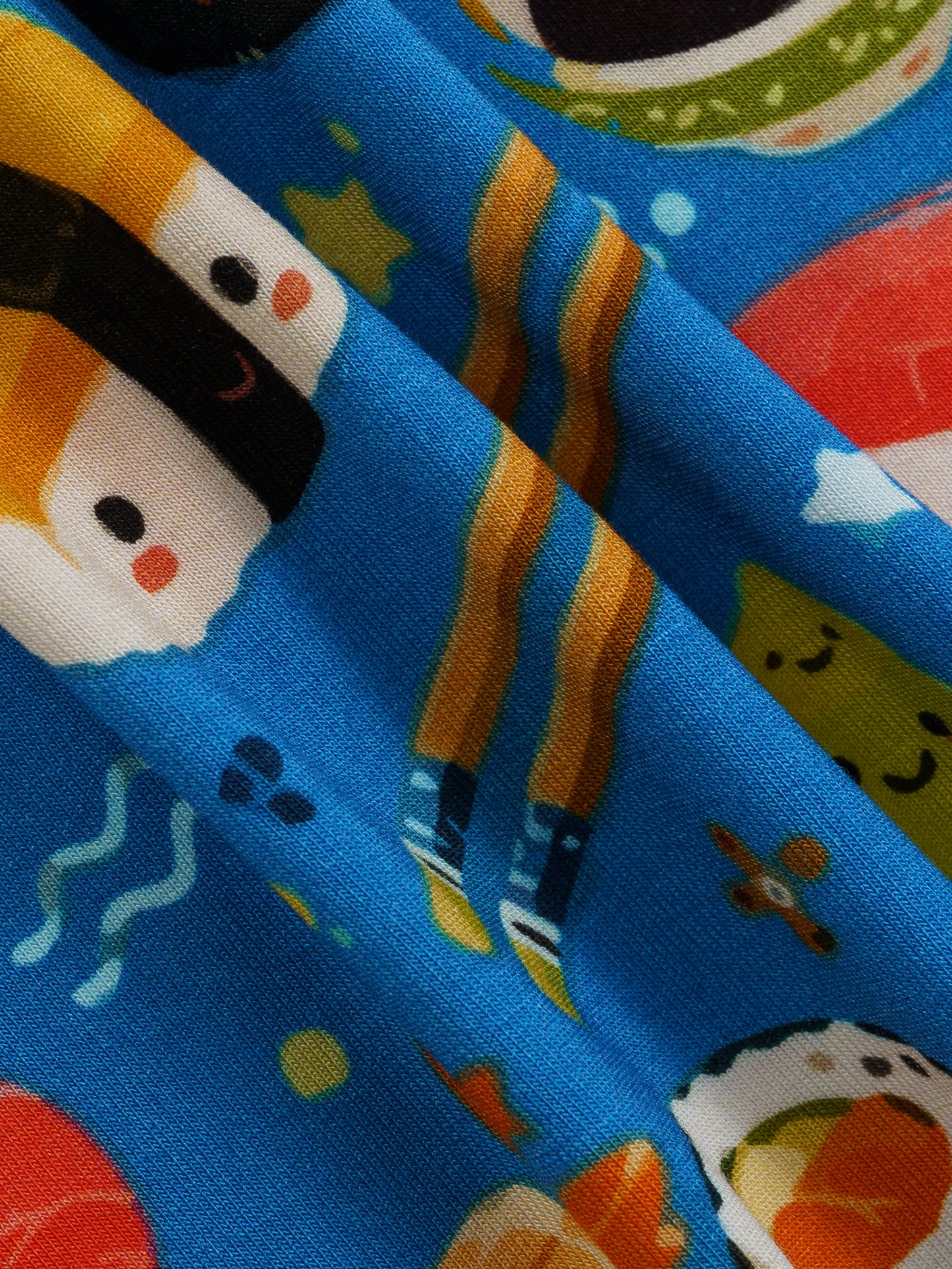 Try Sushi – Foodie Bamboo Zipper Sleeper – With Grippers