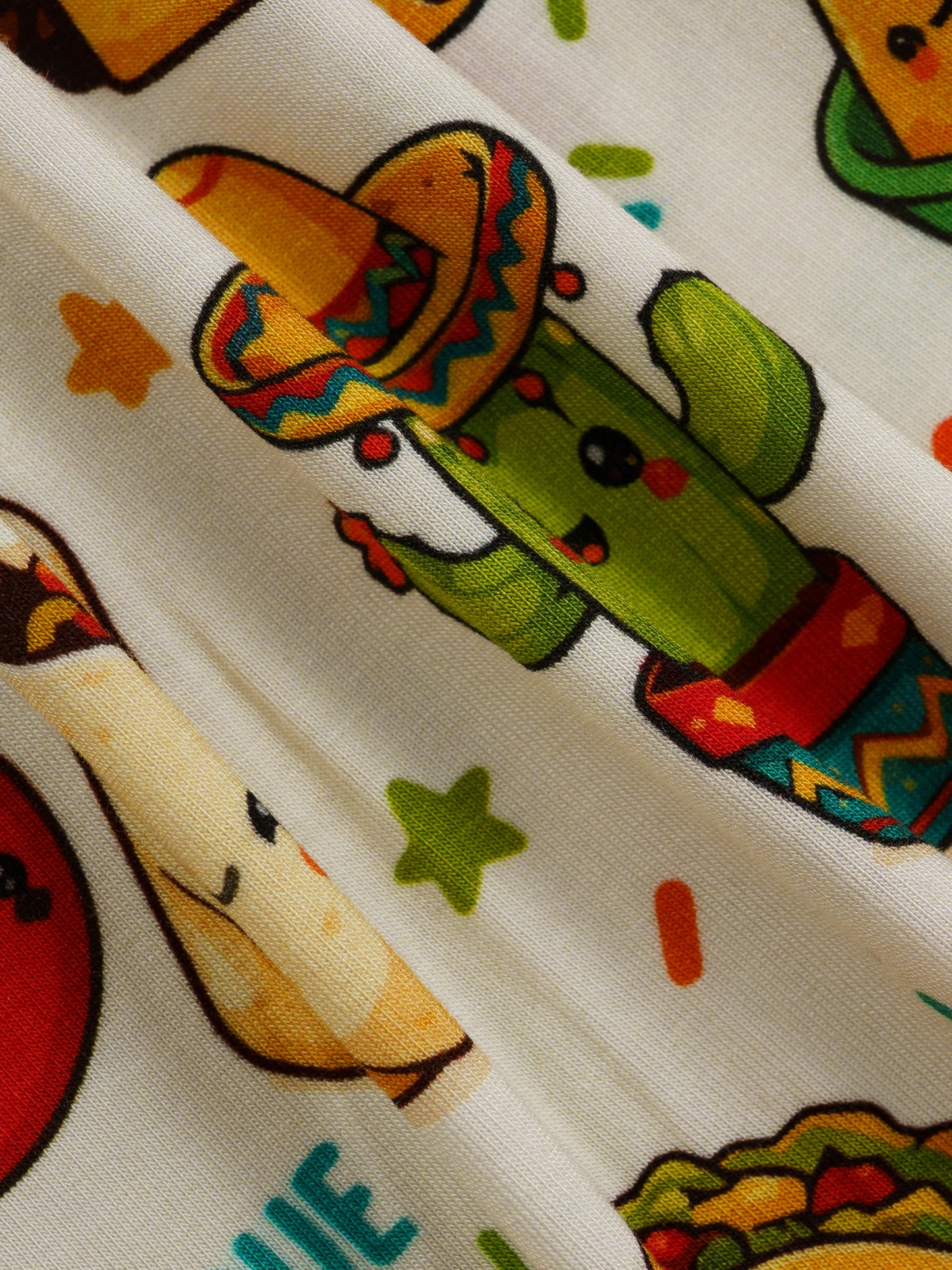 Taco Time – Foodie Bamboo Zipper Sleeper – With Grippers