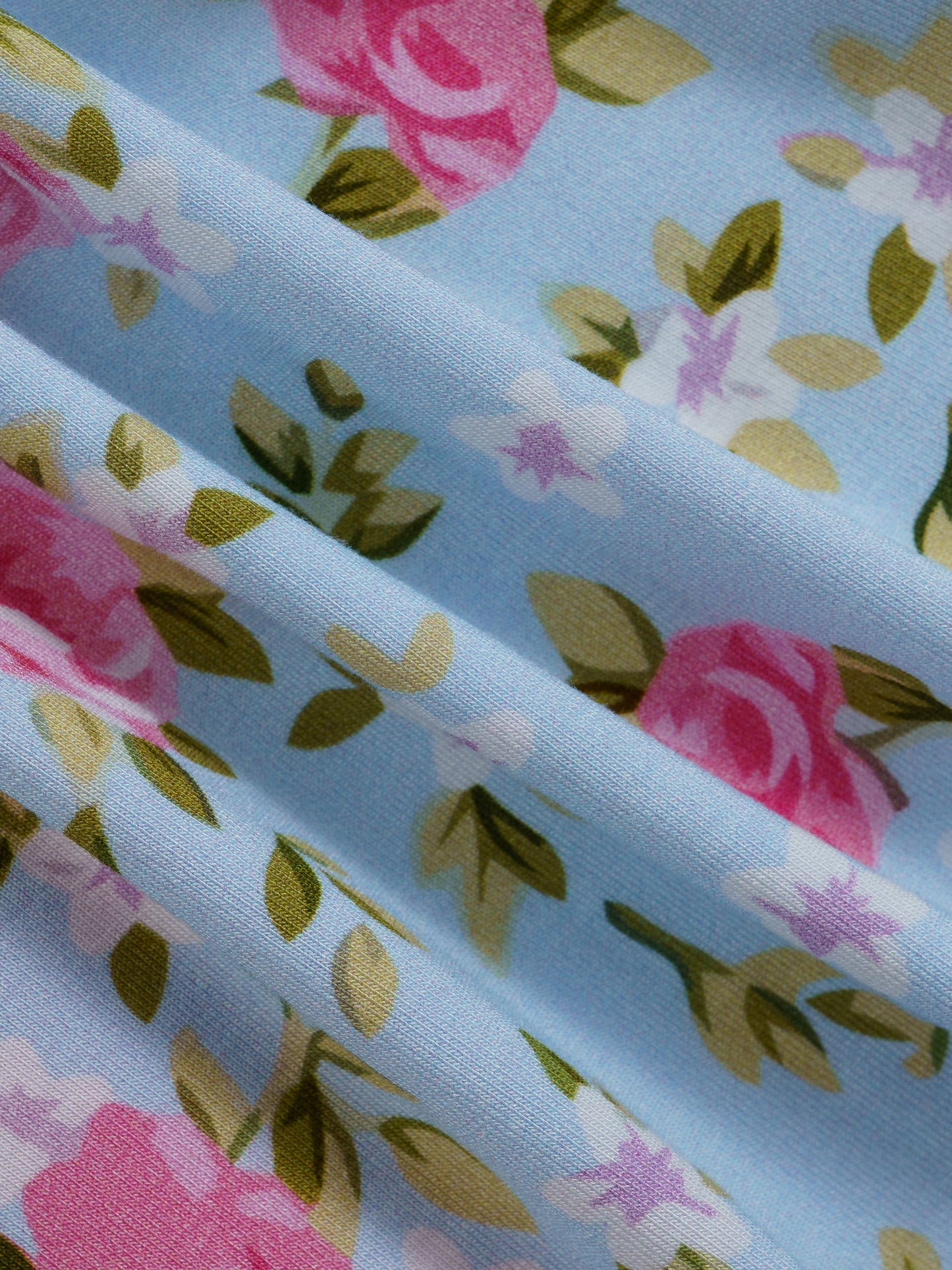 Rosie Bloom – Floral Bamboo Zipper Sleeper – Without Grippers