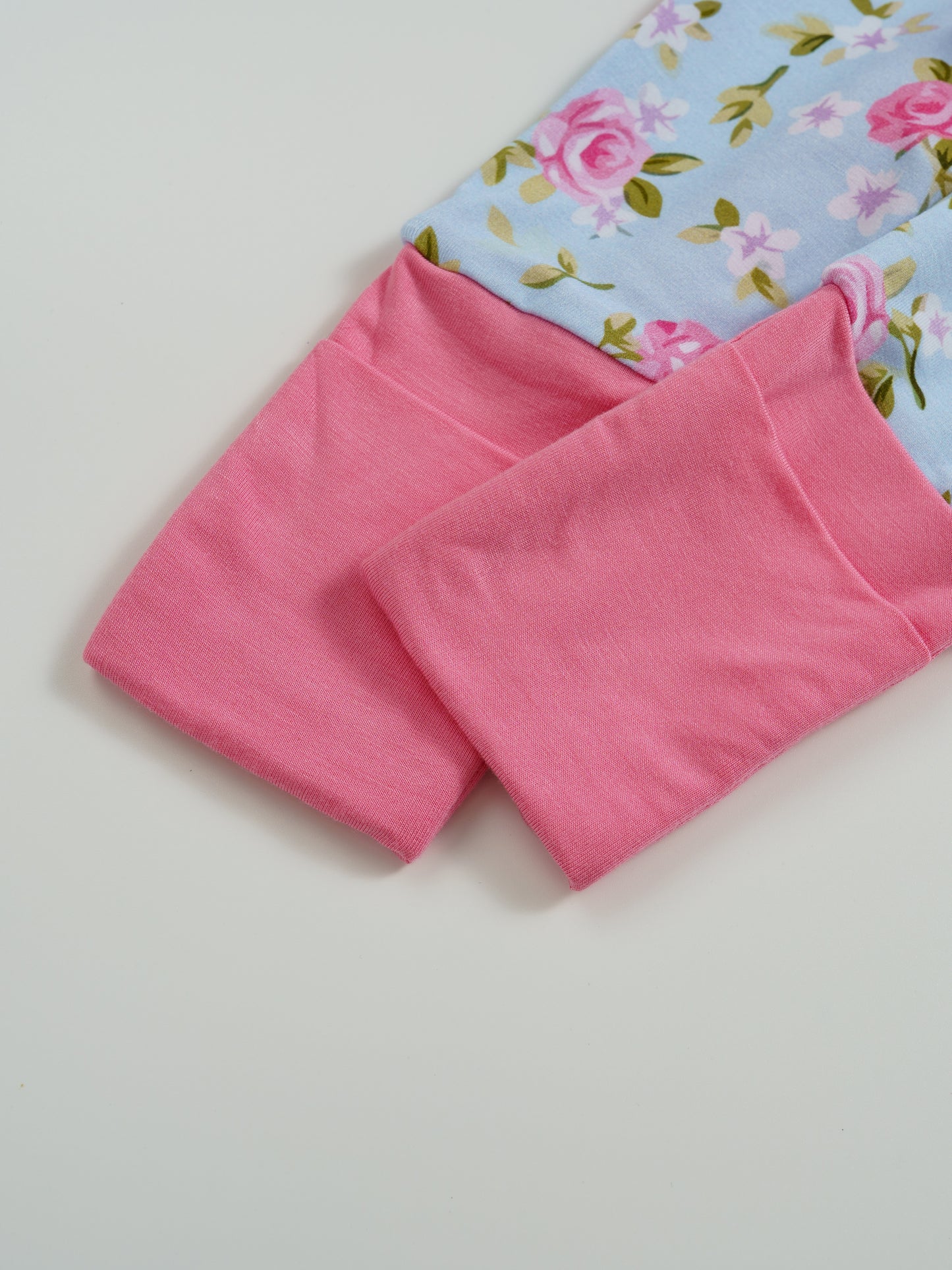 Rosie Bloom – Floral Bamboo Zipper Sleeper – Without Grippers