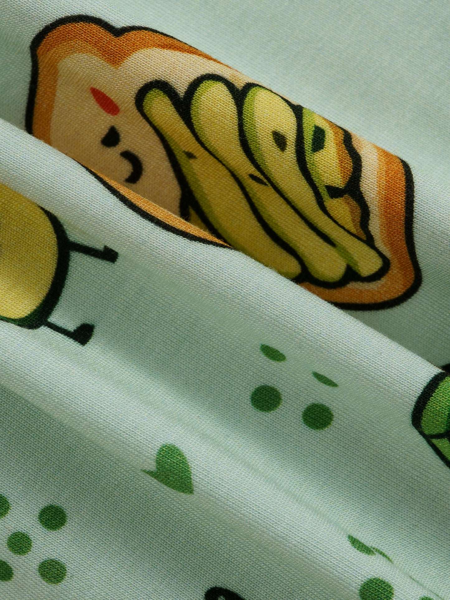 Avacado Toasties – Avocado Bamboo Zipper Sleeper – Without Grippers