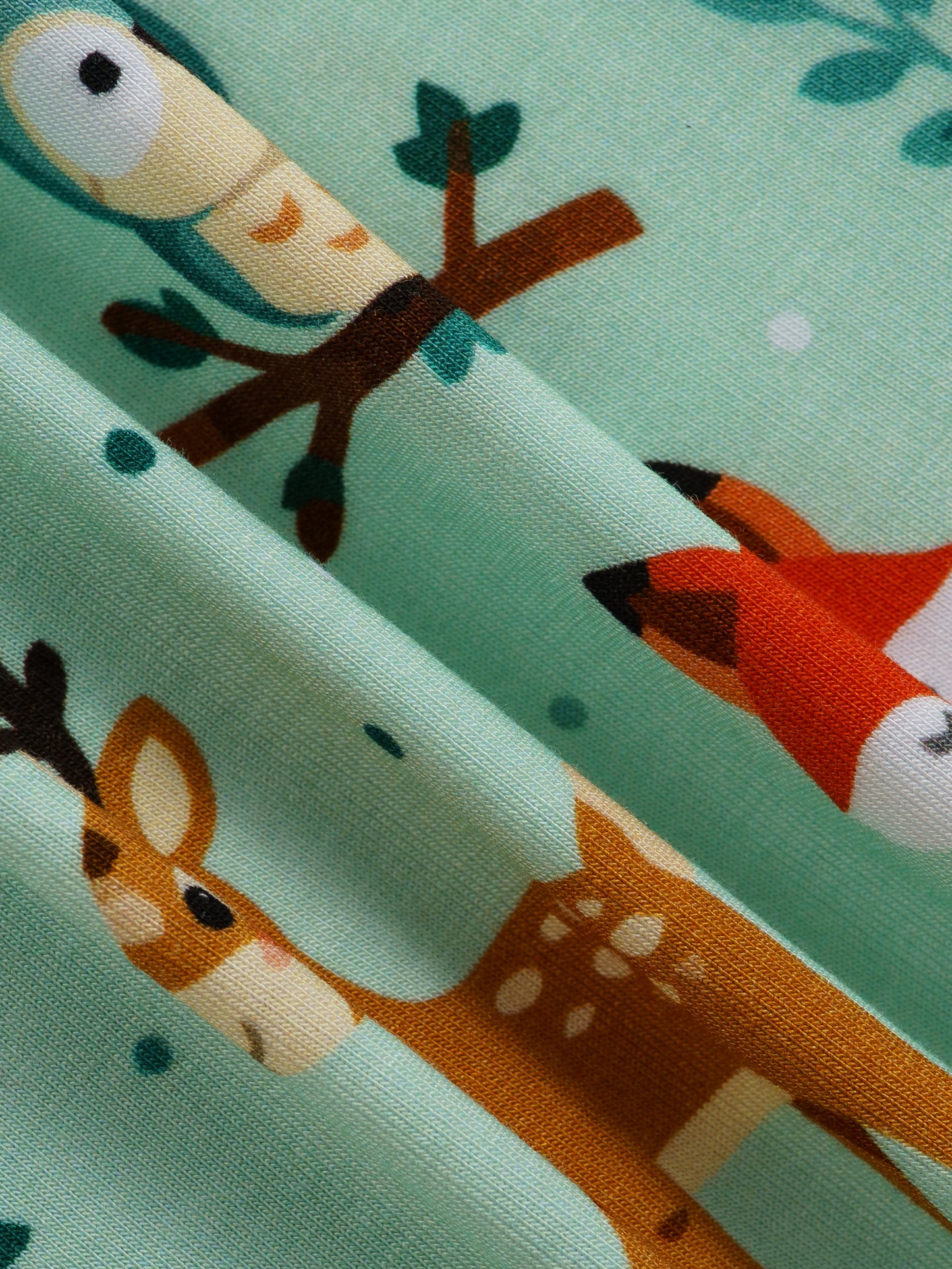 Bear Hugs – Forest Friends Bamboo Zipper Sleeper – With Grippers