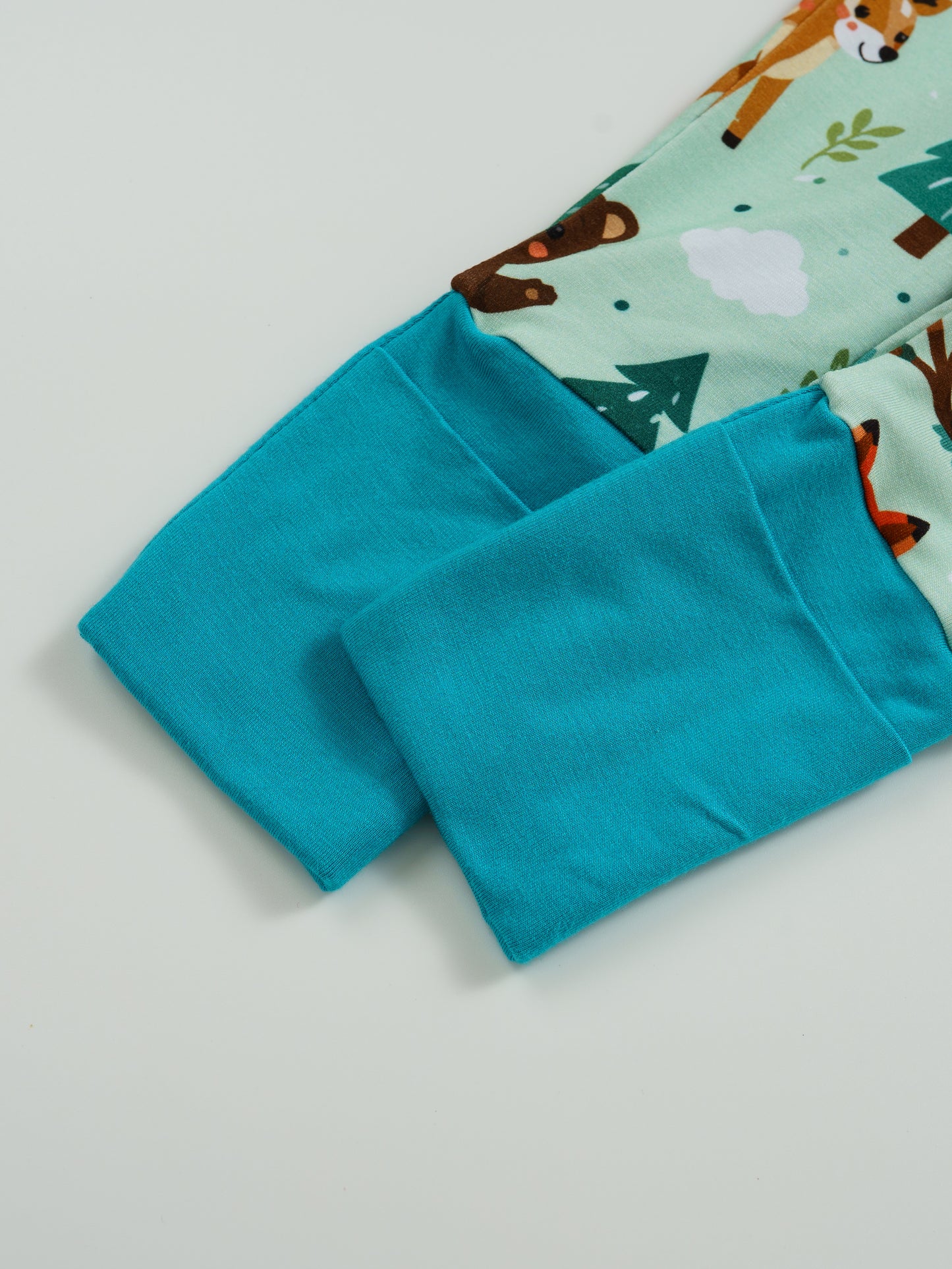 Bear Hugs – Forest Friends Bamboo Zipper Sleeper – Without Grippers
