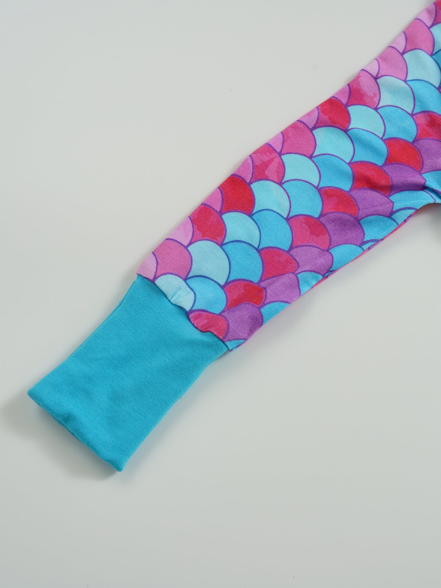 Mermaid Magic – Mermaid Bamboo Zipper Sleeper – Without Grippers