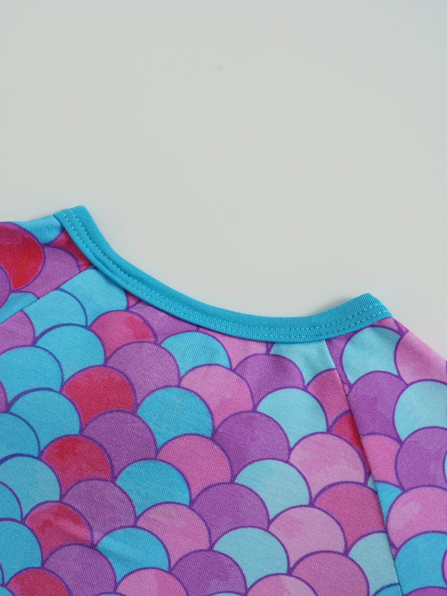 Mermaid Magic – Mermaid Bamboo Zipper Sleeper – Without Grippers