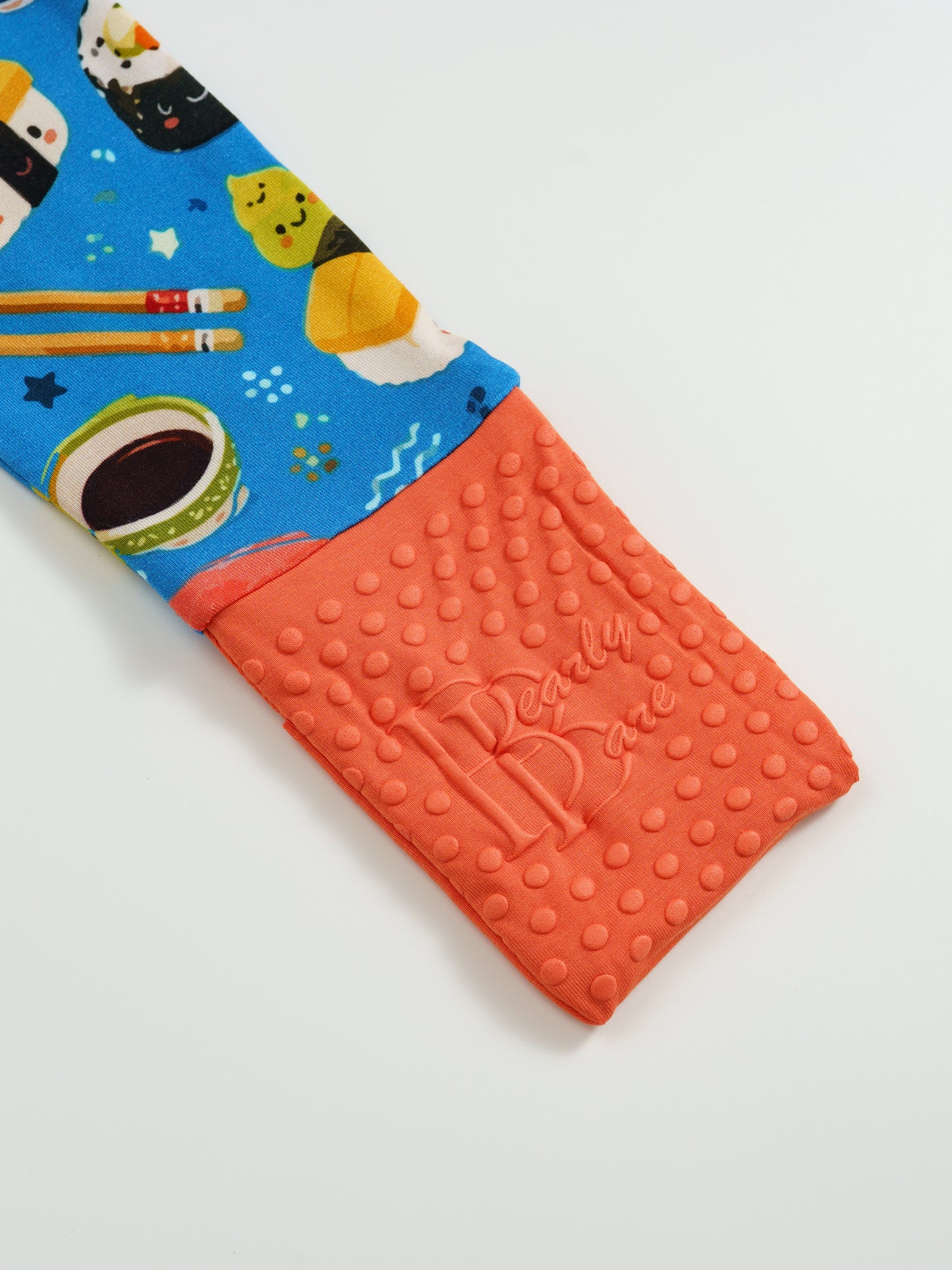 Try Sushi – Foodie Bamboo Zipper Sleeper – With Grippers