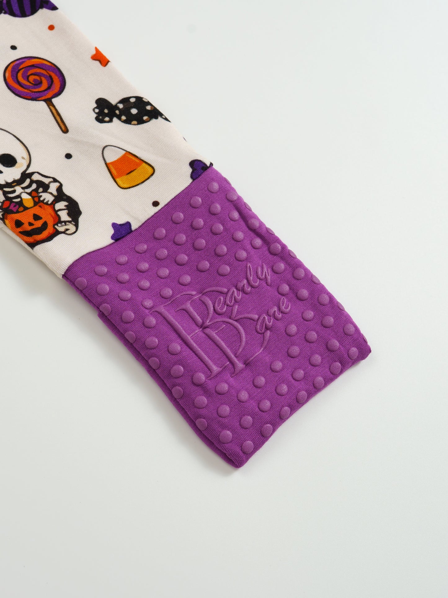 Spooky Snuggles – Halloween Bamboo Zipper Sleeper – With Grippers