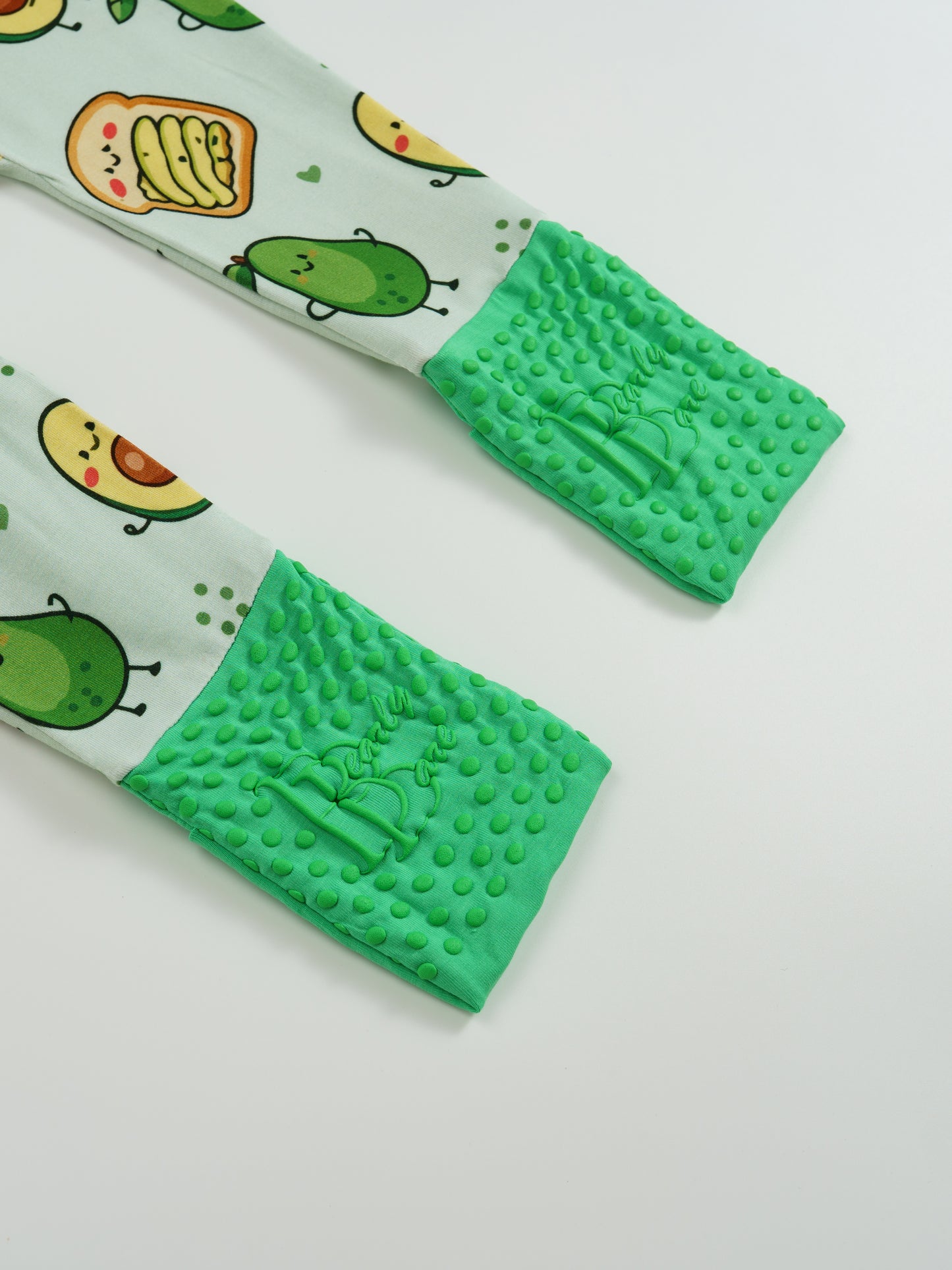 Avacado Toasties – Avocado Bamboo Zipper Sleeper – With Grippers