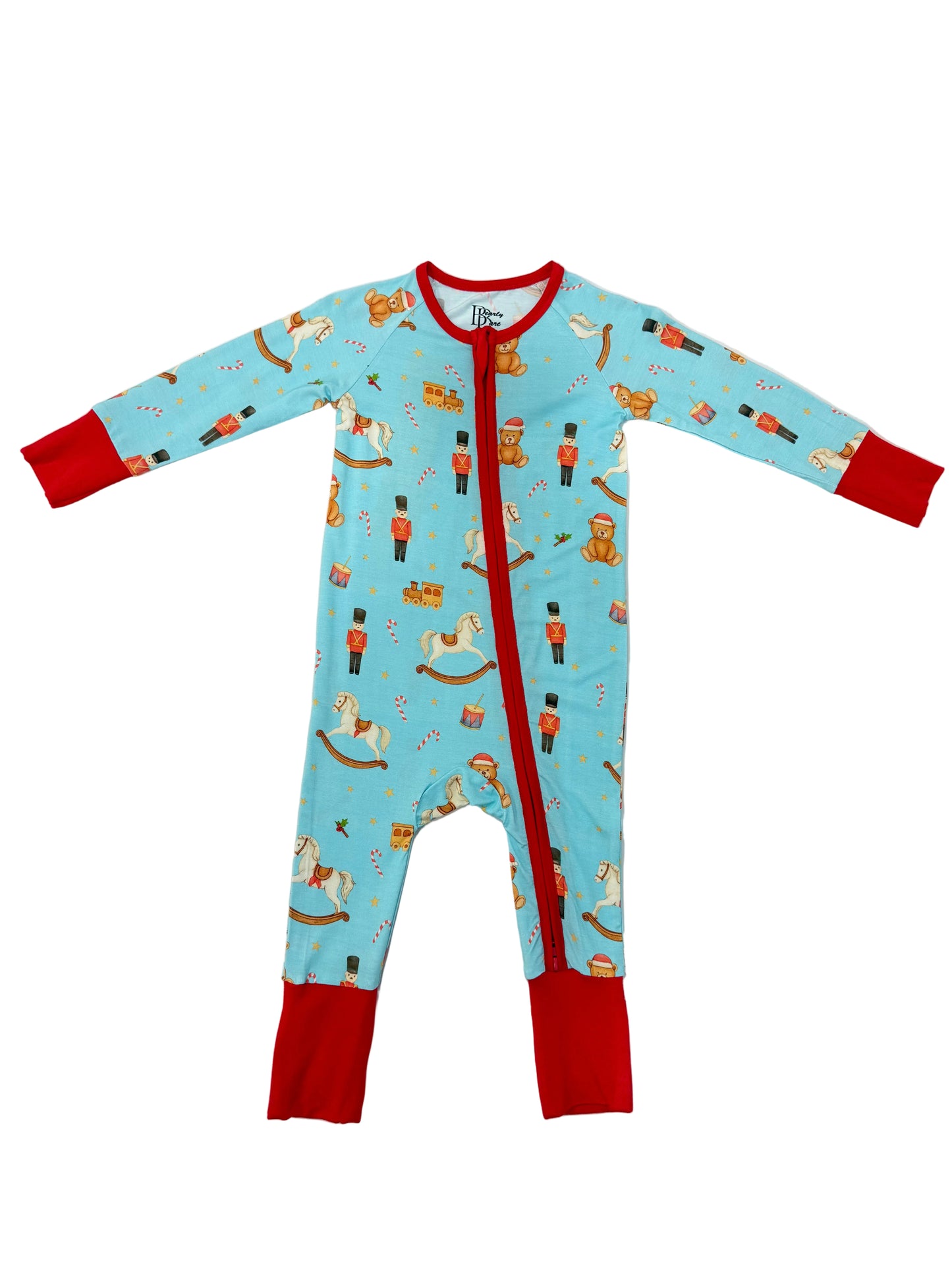 Nutcracker Nursery – Festive Christmas Pajama Onesie