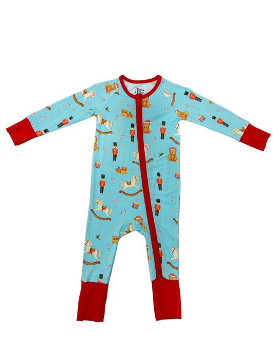 Nutcracker Nursery – Festive Christmas Pajama Onesie