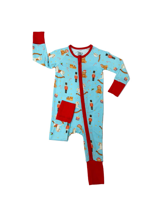 Nutcracker Nursery – Festive Christmas Pajama Onesie