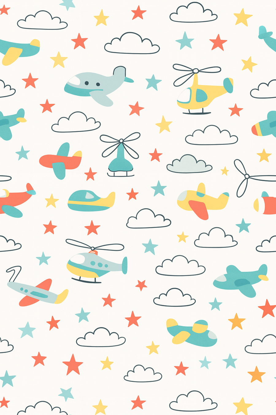 Little Pilot – Airplane Themed Toddler Pajama Set