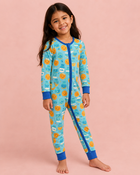 Milk & Cookies Party Baby Onesie