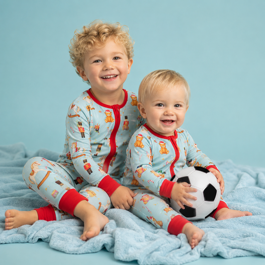 Nutcracker Nursery – Festive Christmas Pajama Onesie
