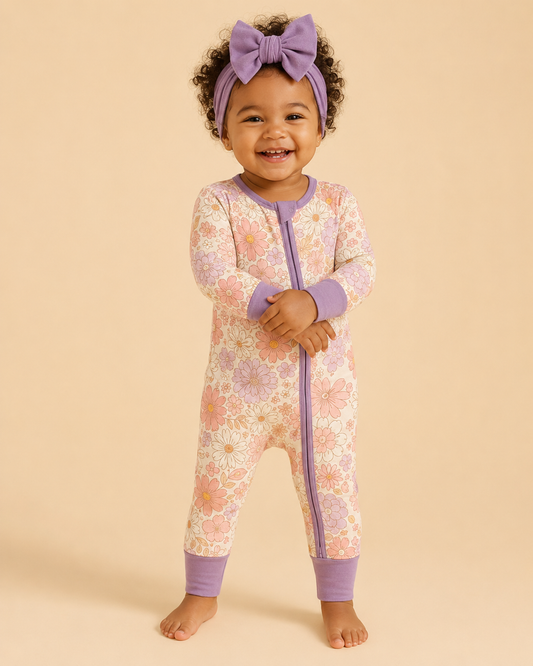 Peony Pink – Matching Floral Pajama Set