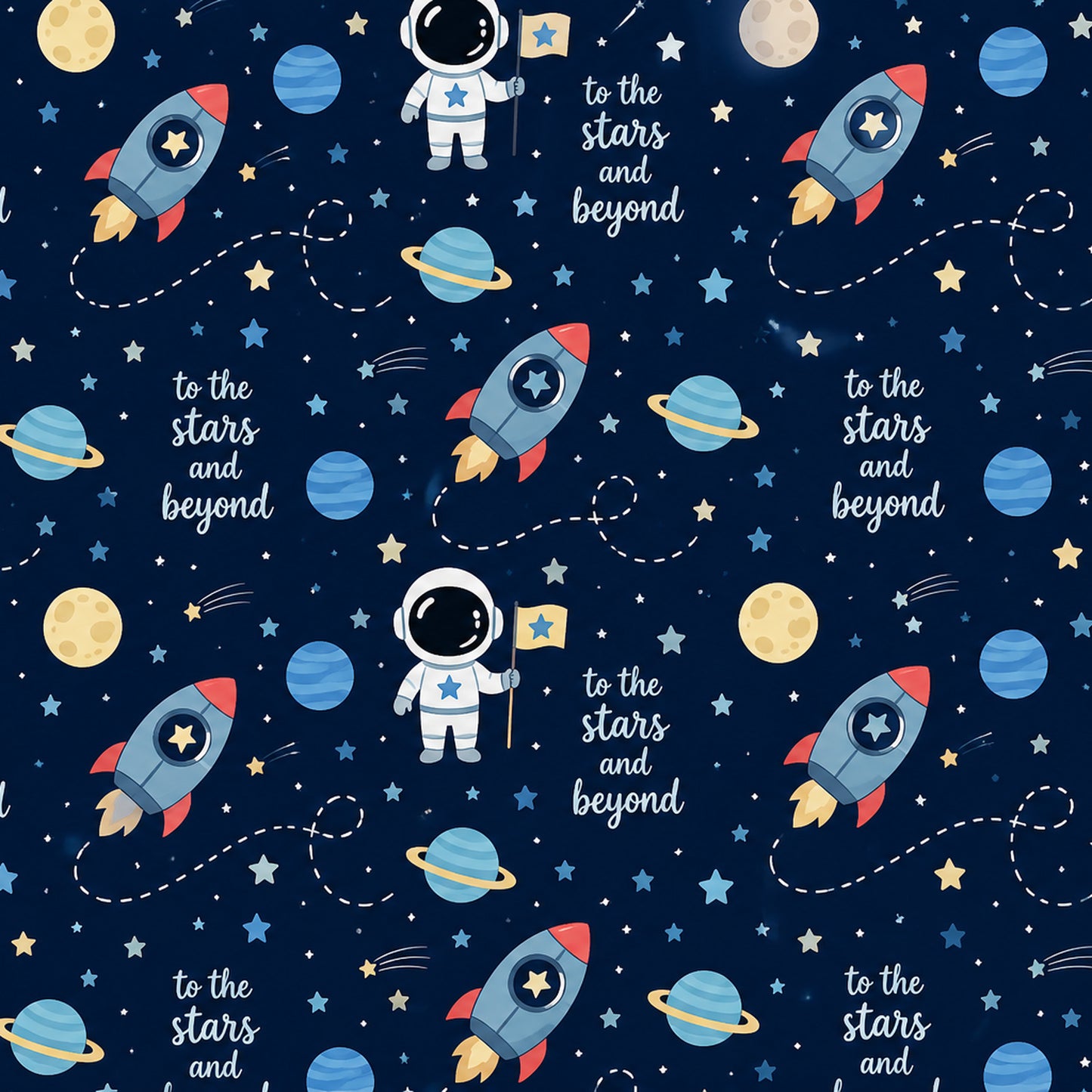 To the Stars – Space Adventure Baby Pajama Onesie