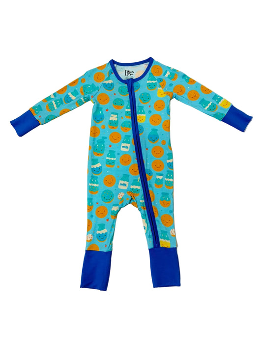 Milk & Cookies Party Baby Onesie