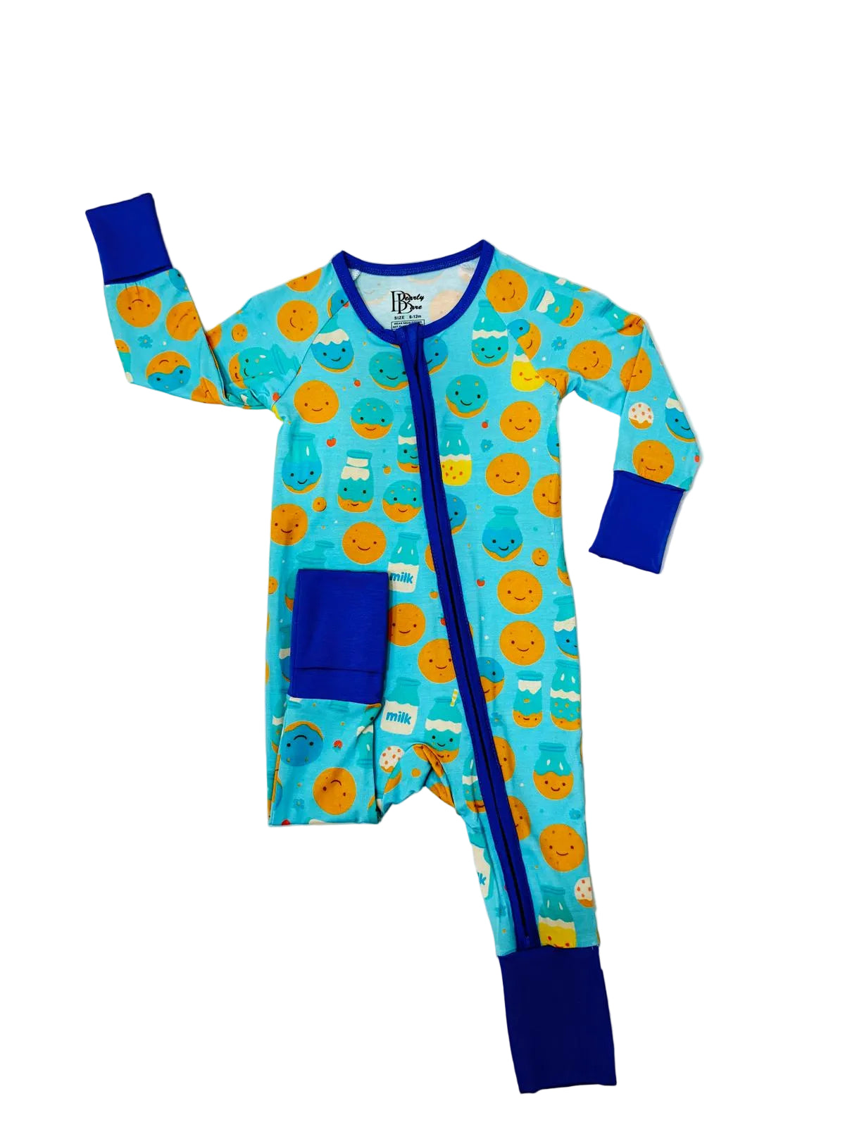Milk & Cookies Party Baby Onesie
